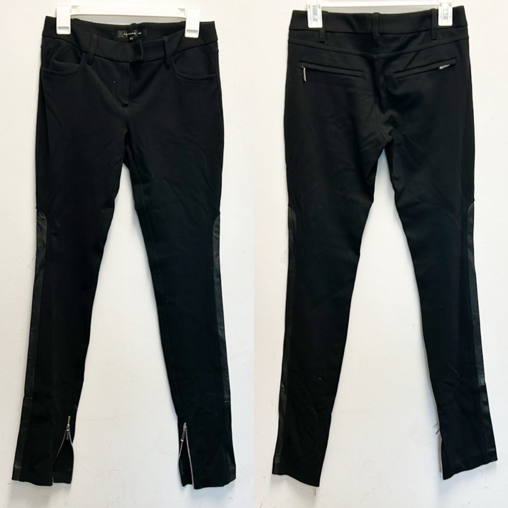 Barbara Bui zipper leather pants